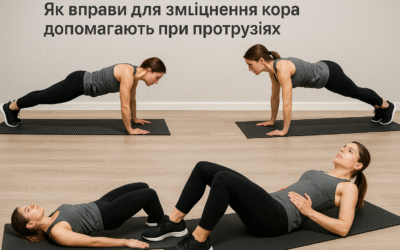 Як вправи для зміцнення кора допомагають при протрузіях.