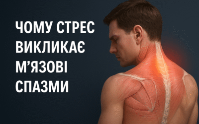 Чому стрес викликає м’язові спазми?